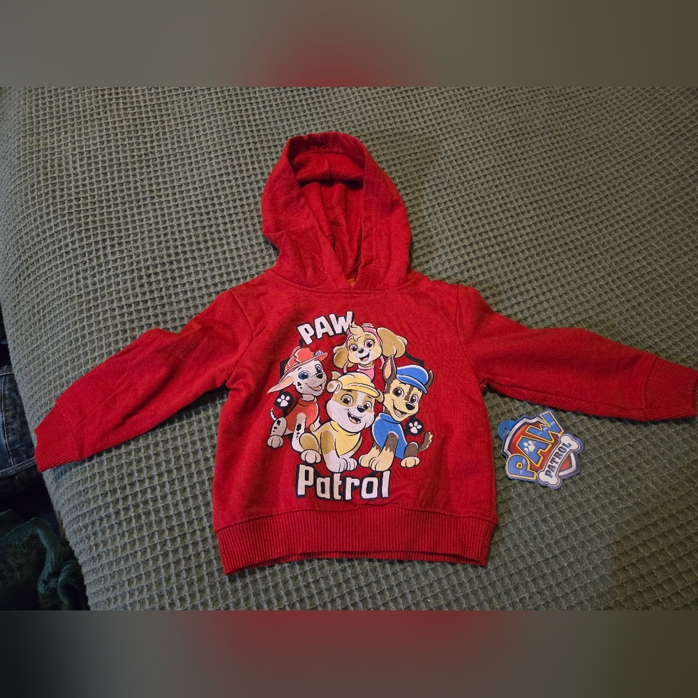 NWT Paw Patrol Unisex Hoodie 24m